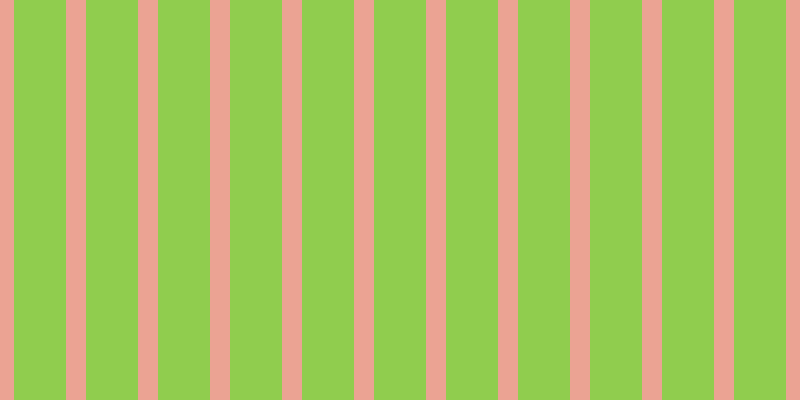 #90cd4e, #eba393 vertical lines, twenty pixels wide, fifty-two pixels apart