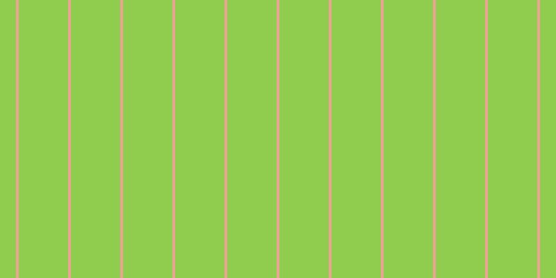 #90cd4e, #eba393 vertical lines, four pixels wide, seventy-one pixels apart