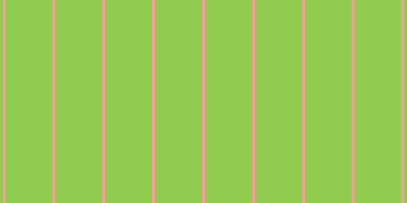 #90cd4e, #eba393 vertical lines, six pixels wide, ninety-two pixels apart
