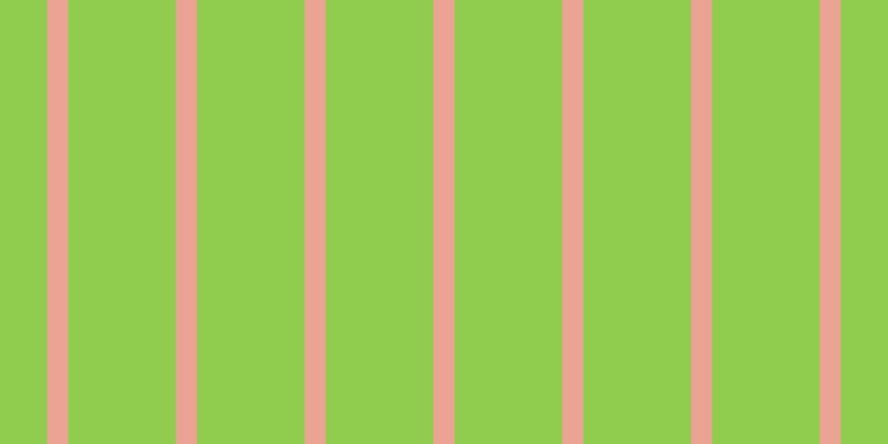 #90cd4e, #eba393 vertical lines, nineteen pixels wide, ninety-seven pixels apart