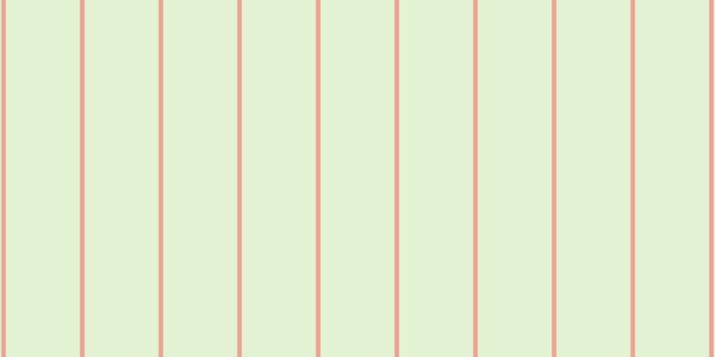#90cd4e (25%), #eba393 vertical lines, five pixels wide, eighty-three pixels apart