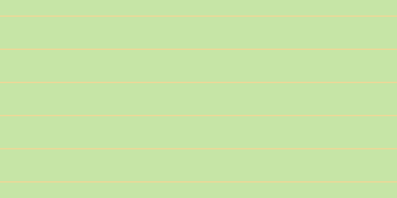 #90cd4e (50%), #fcd393 horizontal lines, two pixels wide, sixty-five pixels apart