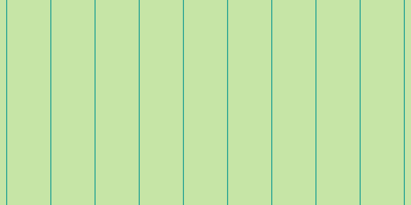#90cd4e (50%), #25a393 vertical lines, two pixels wide, eighty-four pixels apart