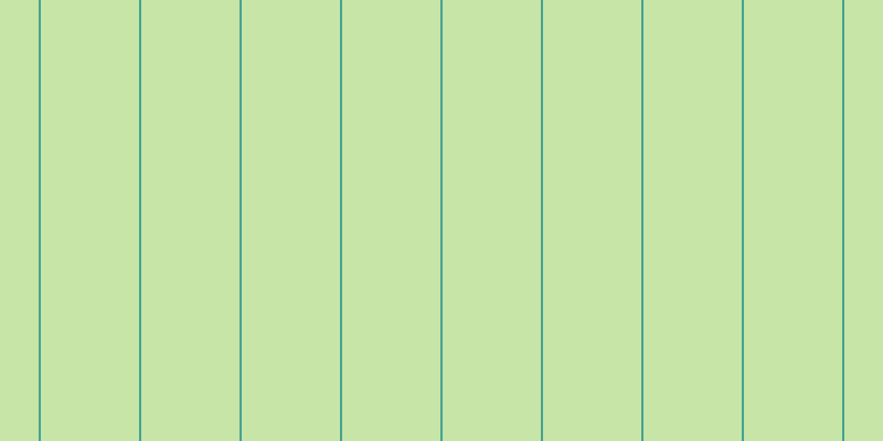 #90cd4e (50%), #46a393 vertical lines, two pixels wide, eighty-nine pixels apart
