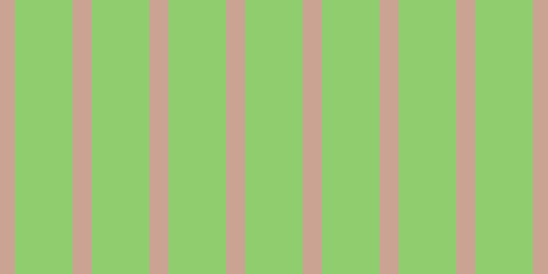 #90cd6f, #caa393 vertical lines, twenty-eight pixels wide, eighty-four pixels apart