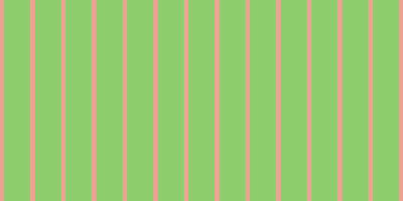 #90cd6f, #eba393 vertical lines, nine pixels wide, fifty-two pixels apart