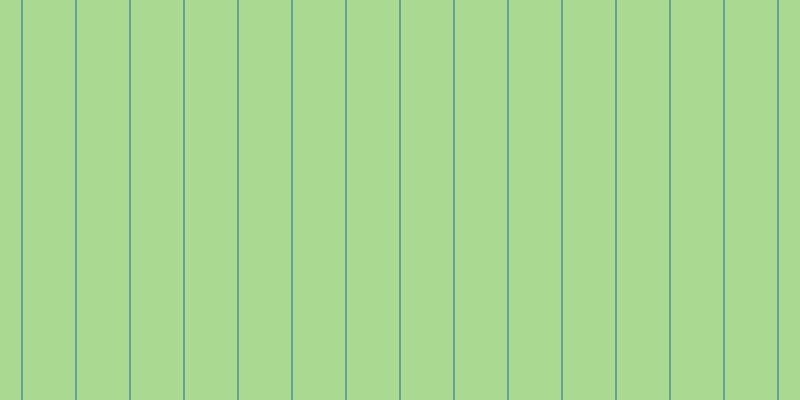 #90cd6f (75%), #67a393 vertical lines, two pixels wide, fifty-two pixels apart