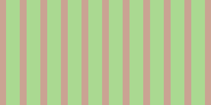 #90cd6f (75%), #caa393 vertical lines, twenty-six pixels wide, fifty-two pixels apart