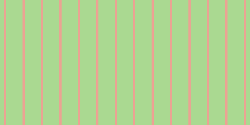 #90cd6f (75%), #eba393 vertical lines, seven pixels wide, fifty-two pixels apart