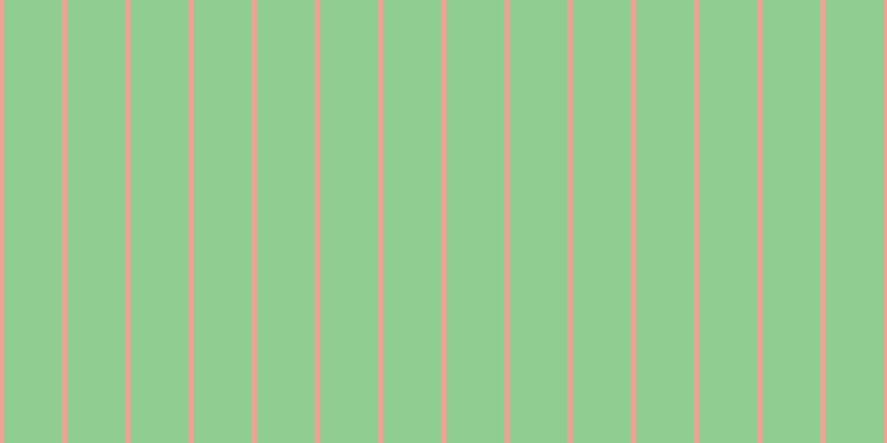 #90cd90, #eba393 vertical lines, five pixels wide, fifty-two pixels apart