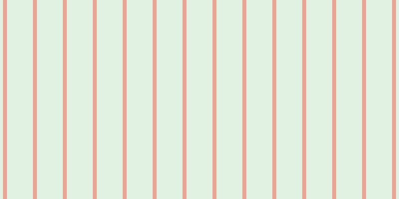 #90cd90 (25%), #eba393 vertical lines, eight pixels wide, fifty-two pixels apart