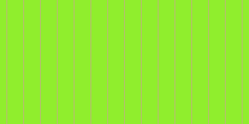 #90ee2d, #caa393 vertical lines, two pixels wide, fifty-two pixels apart