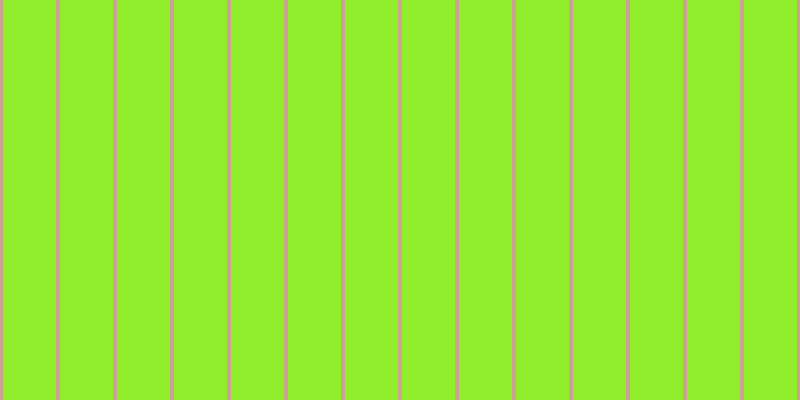 #90ee2d, #caa393 vertical lines, four pixels wide, fifty-three pixels apart