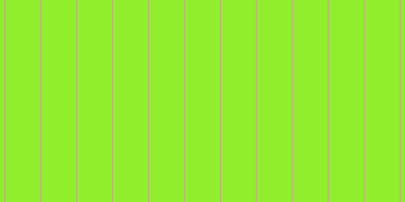 #90ee2d, #caa393 vertical lines, two pixels wide, sixty-nine pixels apart