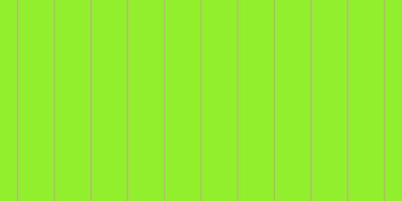 #90ee2d, #caa393 vertical lines, two pixels wide, seventy-one pixels apart