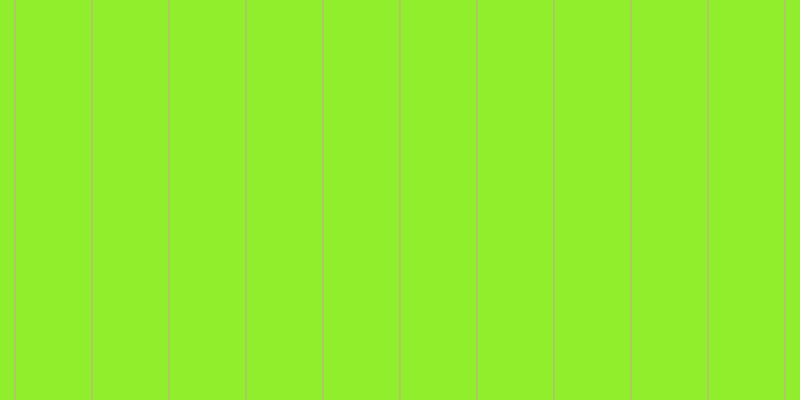 #90ee2d, #caa393 vertical lines, one pixels wide, seventy-six pixels apart