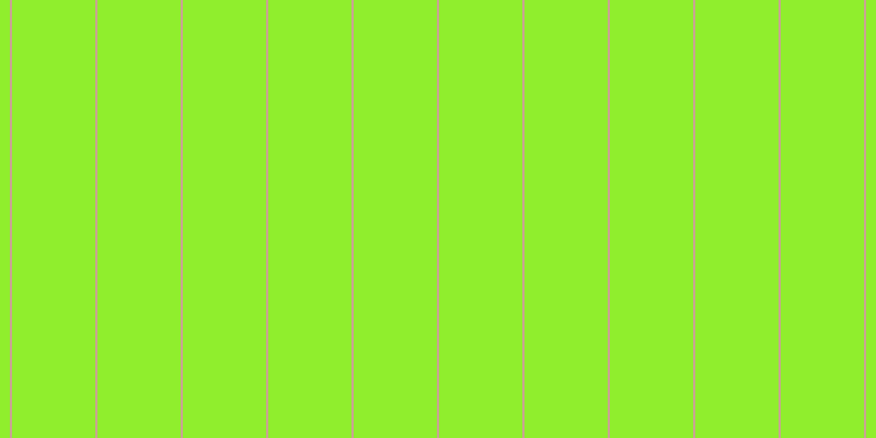 #90ee2d, #caa393 vertical lines, two pixels wide, seventy-six pixels apart