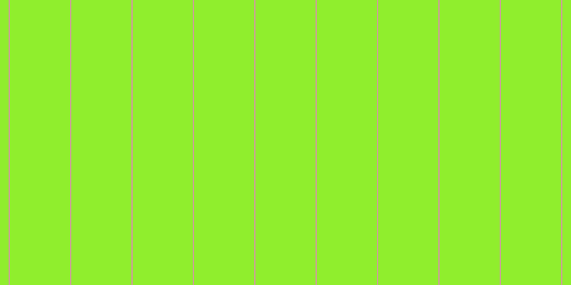 #90ee2d, #caa393 vertical lines, two pixels wide, eighty-four pixels apart