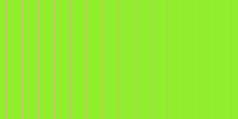 #90ee2d, #eba393 vertical lines, two pixels wide, fifty-two pixels apart