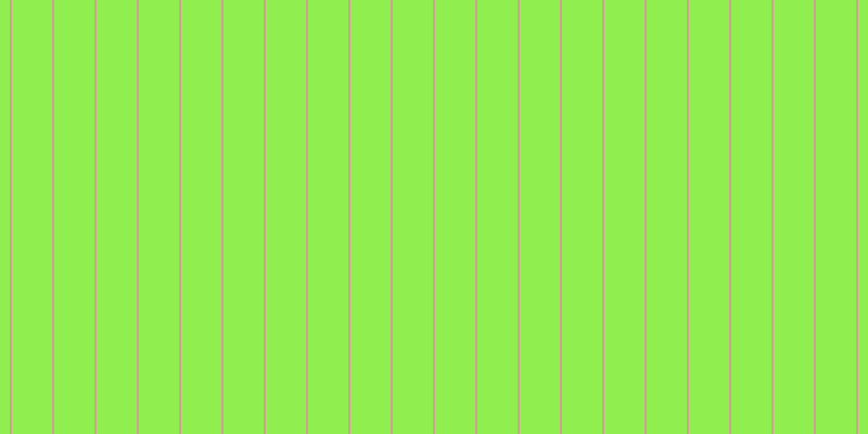 #90ee4e, #caa393 vertical lines, two pixels wide, thirty-seven pixels apart