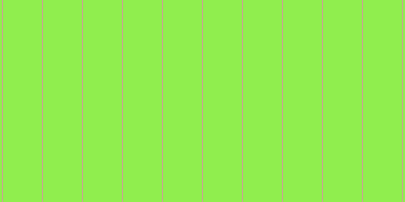 #90ee4e, #caa393 vertical lines, two pixels wide, seventy-seven pixels apart