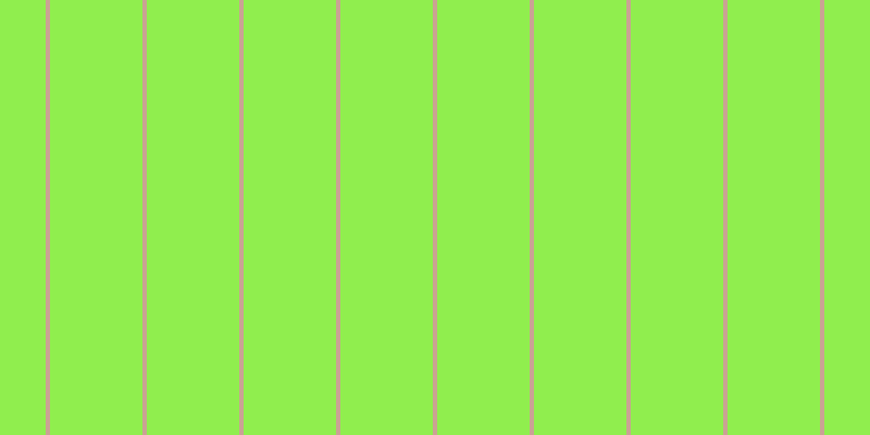 #90ee4e, #caa393 vertical lines, four pixels wide, eighty-five pixels apart