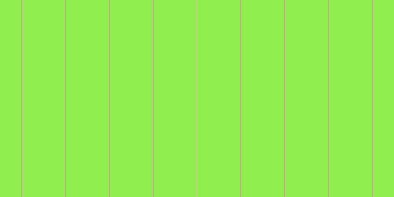 #90ee4e, #caa393 vertical lines, two pixels wide, eighty-seven pixels apart