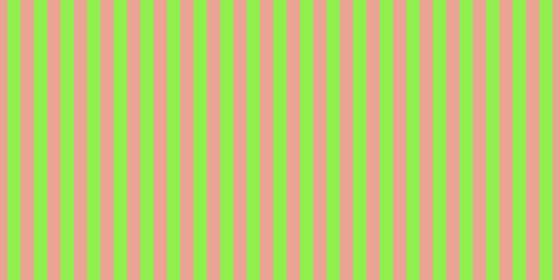 #90ee4e, #eba393 vertical lines, nineteen pixels wide, nineteen pixels apart