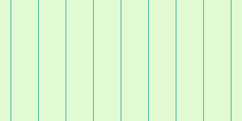 #90ee4e (25%), #04a393 vertical lines, two pixels wide, eighty-nine pixels apart