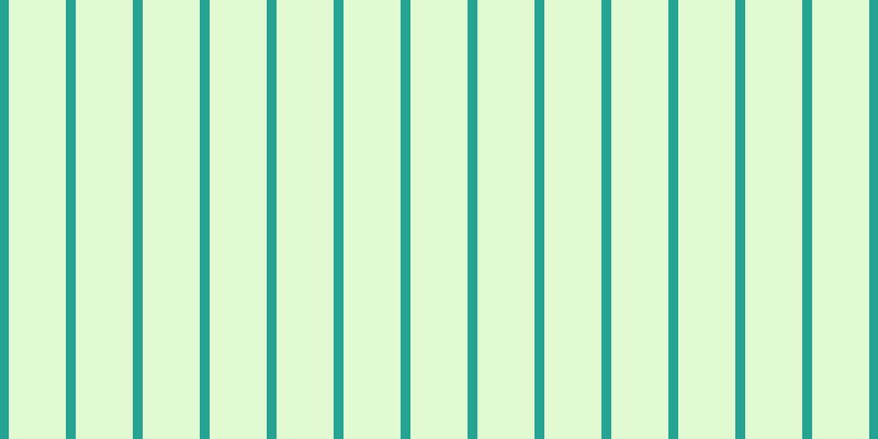 #90ee4e (25%), #25a393 vertical lines, nine pixels wide, fifty-two pixels apart