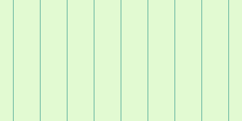 #90ee4e (25%), #46a393 vertical lines, two pixels wide, eighty-seven pixels apart