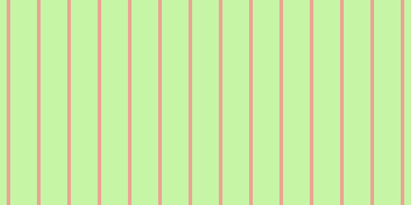 #90ee4e (50%), #eba393 vertical lines, seven pixels wide, fifty-two pixels apart