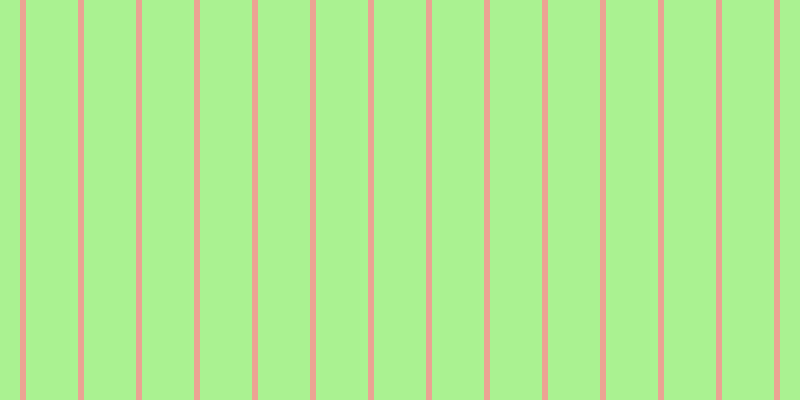 #90ee6f (75%), #eba393 vertical lines, six pixels wide, fifty-two pixels apart