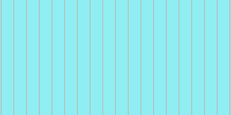 #90eef3, #caa393 vertical lines, two pixels wide, forty-two pixels apart