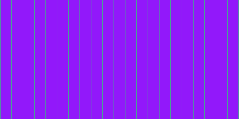 #9218fa, #46a393 vertical lines, two pixels wide, thirty-six pixels apart