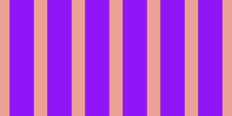 #9218fa, #eba393 vertical lines, forty-six pixels wide, eighty-four pixels apart