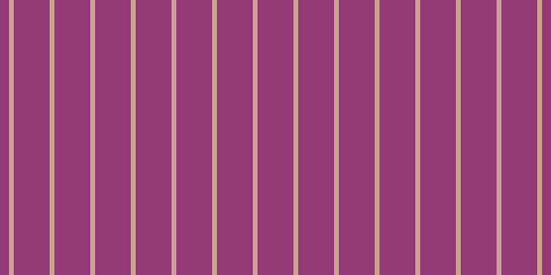 #923976, #caa393 vertical lines, seven pixels wide, fifty-two pixels apart