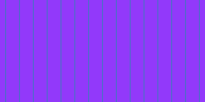#9239fa, #04a393 vertical lines, two pixels wide, fifty-two pixels apart