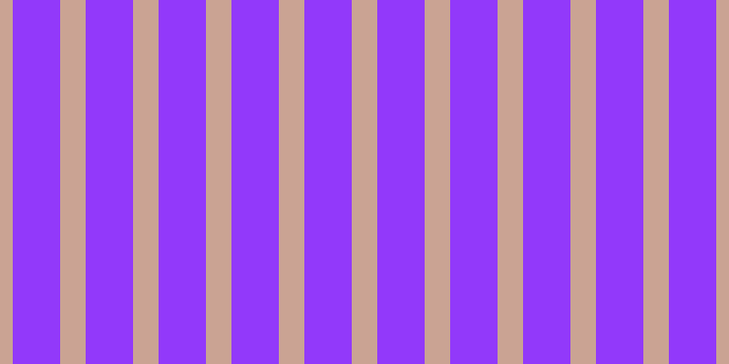 #9239fa, #caa393 vertical lines, twenty-eight pixels wide, fifty-two pixels apart