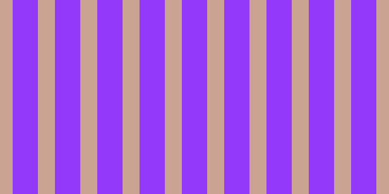 #9239fa, #caa393 vertical lines, thirty-five pixels wide, fifty-two pixels apart
