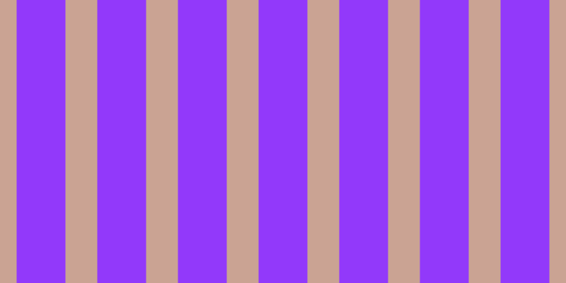 #9239fa, #caa393 vertical lines, forty-five pixels wide, sixty-nine pixels apart