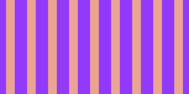 #9239fa, #eba393 vertical lines, thirty-seven pixels wide, fifty-two pixels apart