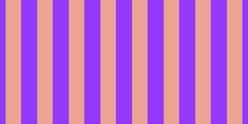 #9239fa, #eba393 vertical lines, fifty pixels wide, fifty-two pixels apart