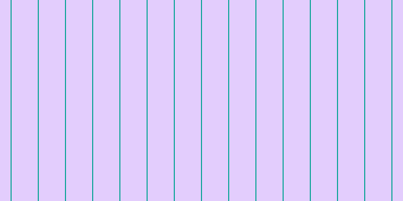 #9239fa (25%), #04a393 vertical lines, two pixels wide, fifty-two pixels apart