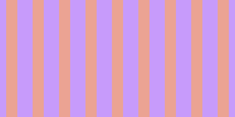 #9239fa (50%), #eba393 vertical lines, thirty-eight pixels wide, fifty-two pixels apart