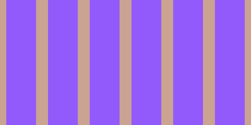 #925afa, #caa393 vertical lines, thirty-eight pixels wide, ninety-five pixels apart
