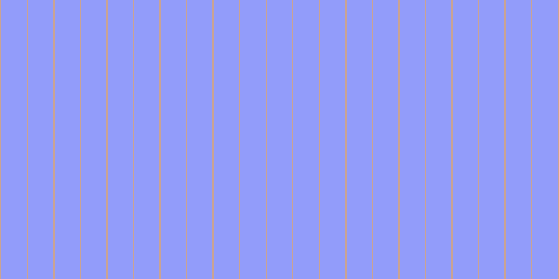 #929cfa, #caa393 vertical lines, two pixels wide, thirty-six pixels apart