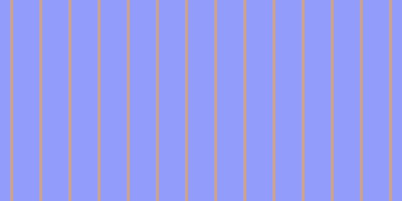 #929cfa, #caa393 vertical lines, six pixels wide, fifty-two pixels apart
