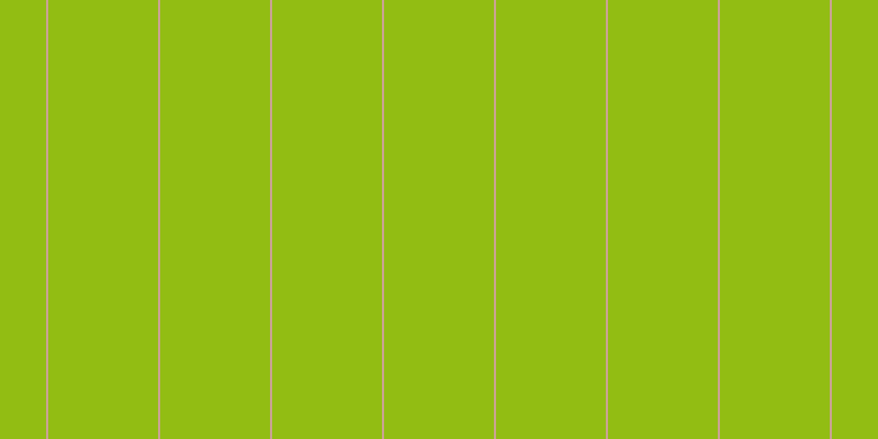 #92bd13, #caa393 vertical lines, two pixels wide, one hundred pixels apart