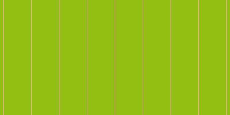 #92bd13, #eba393 vertical lines, two pixels wide, ninety-five pixels apart